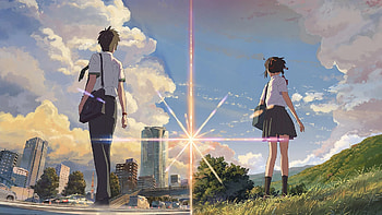 Makoto Shinkai Anime, Your Name, Review, Oscar Buzz HD wallpaper