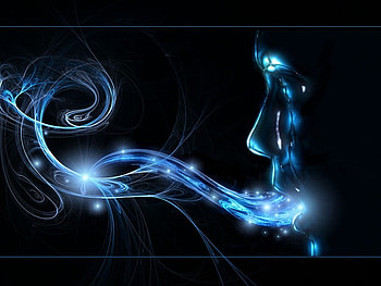 a breath of blue air, blue, breath, air HD wallpaper