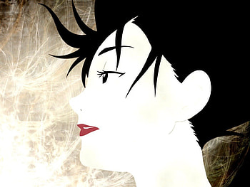 saya-blood+, sad, black, blood HD wallpaper