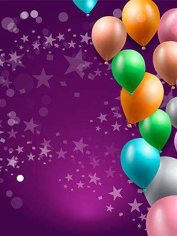 Birtay celebration background, Balloon , Air balloon decor HD phone wallpaper
