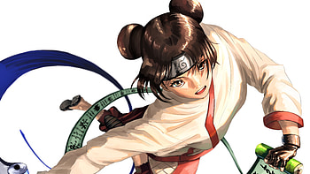 Naruto Girl Fight HD wallpaper