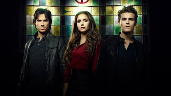 Vampire Diaries series, TV show, Dramatic fantasy, Mystic Falls HD wallpaper
