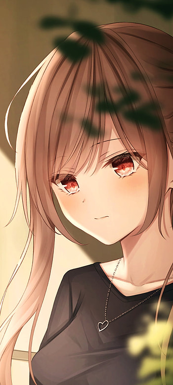 Scarlet Gaze: Anime Girl , red eyes, Anime, girl, anime girl HD phone wallpaper