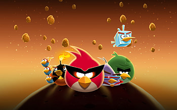 Angry Birds Space, Game , Intergalactic adventure, Avian frenzy HD wallpaper