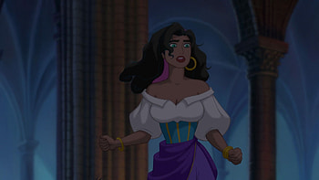 Esmeralda, Hunchback of Notre Dame, Animation, Disney aesthetic HD wallpaper