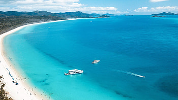 Island transfers, Cruise Whitsundays HD wallpaper