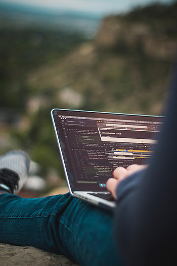 Code, Human, Person, Technologies, Technology, Notebook, Laptop, Hacker, Programmer HD phone wallpaper