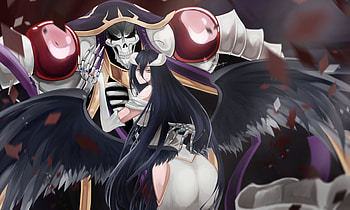 49 Albedo (Overlord) | Backgrounds - Abyss . HD wallpaper
