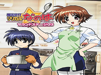 Mahou Shoujo Lyrical Nanoha Sound Stage 03, cooking, other, kitchen, chrono, ladle, mgln, anime, oven mitts, anmi, mahou shoujo lyrical nanoha, cooking pot HD wallpaper