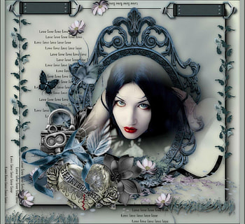 HEARTBREAKER, SILVER, BUTTERFLY, GOTHIC, HEART, FEMALE HD wallpaper