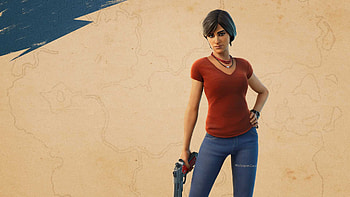 Uncharted Chloe Frazer Fortnite Skin Fortnite HD wallpaper