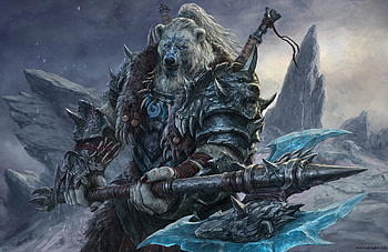 Ursus War Bear, fantasy, warrior, fantasy warrior HD wallpaper