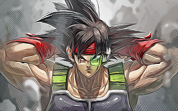 Bardock, DBS, vector art, Dragon Ball, Badakku, Dragon Ball Super, creative, Bardock DBS, Bardock , Bardock Dragon Ball HD wallpaper