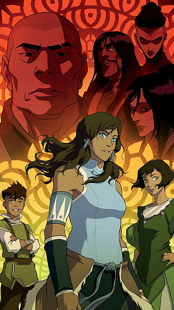Legend of Korra poster, Book 3 art, Avatar sequel, Stunning visuals HD phone wallpaper