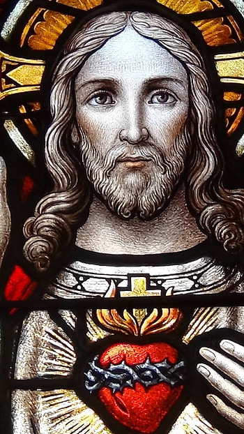 Jesus, Jesus Christ, Christian God, sacred heart HD phone wallpaper