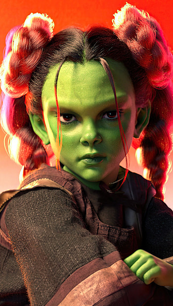 Gamora, Kid , Ultra HD phone wallpaper