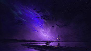 Chasing A Dream, bicycle, artist, artwork, digital-art, deviantart HD wallpaper