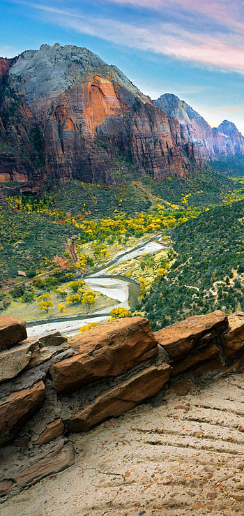 Zion National Park, Earth's treasure, Pristine wilderness, Nature's playground HD phone wallpaper