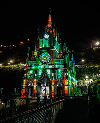 Santuario Las Lajas, Colombia, Las Lajas, Historia, Arquitectura, Nariño, Templo, Iglesia, Virgen de Las Lajas HD phone wallpaper