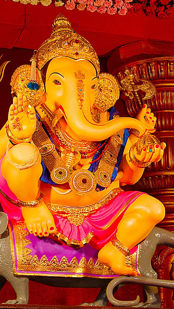 Ganpati Bappa, Indian God, Ganesh Jayanti HD phone wallpaper