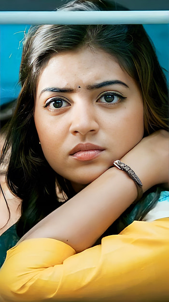 Nazriya Nizam, hair, lip, Malayalam_actress HD phone wallpaper