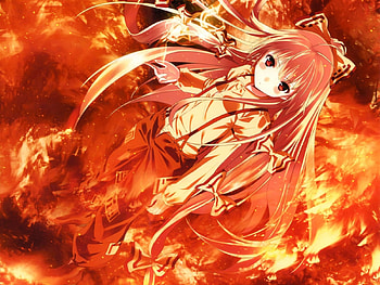 Orange, Cant think of a fourth, Fire, Red HD wallpaper