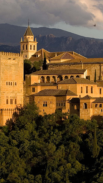 Alhambra, Travels, Spain, Granada HD phone wallpaper