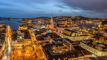 city night HD wallpaper