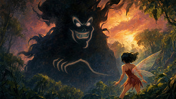Ferngully — Rainforest Guardian | Last Rainforest — Pixie vs Darkness, Ferngully: The Last Rainforest, Fairy HD wallpaper