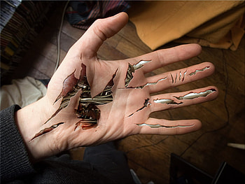 cyborg hand, robotichand, cg, abtract, 3d HD wallpaper
