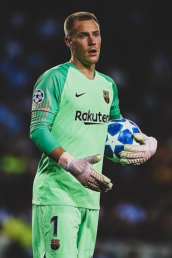 Ter Stegen, jugador de balonmano, uniforme deportivo HD phone wallpaper