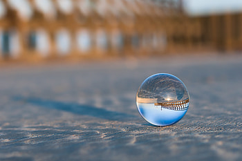 Reflection, Macro, Miscellanea, Miscellaneous, Surface, Ball HD wallpaper
