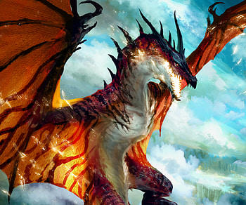 Unbound Wyvern, fantasy, creature HD wallpaper