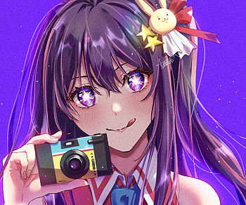Hoshino Ai, Ai Hoshino, Anime, Oshi no Ko HD wallpaper