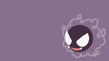 Manual resize, Minimalism, Pokmon, Gastly HD wallpaper