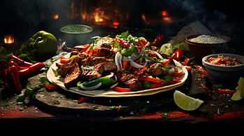 Sizzling Fajitas, food, fajita HD wallpaper