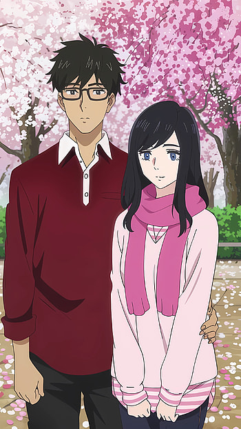 Girl and Boy at Valentines Day Anime, Anime, boy, girl, Abyss, anime girl, anime boy HD phone wallpaper