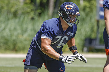 Teven Jenkins, Chicago Bears HD wallpaper
