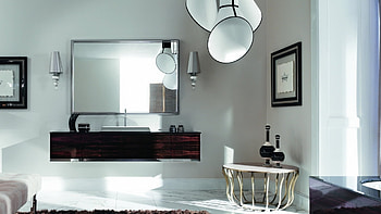 Mirror in the bedroom, Reflective surfaces, Cozy ambiance, Stylish decor HD wallpaper