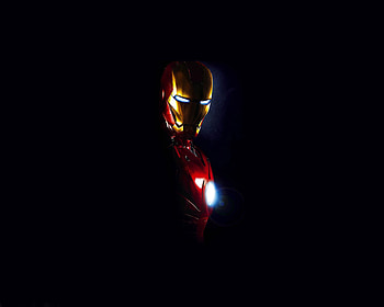 Iron Man 3 Dark Face 3D HD wallpaper