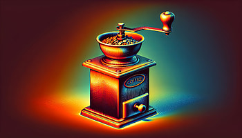 Vintage Coffee Grinder, coffee grinder, vintage, kitchen, brewing HD wallpaper