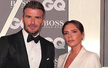 David Beckham, Victoria Beckham HD wallpaper