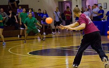Dorm storm dodgeball, Base-wide competition, Spring event, Dormitory rivalry HD wallpaper