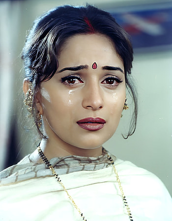 Madhuri Dixit, vintage, Bollywood actress HD phone wallpaper