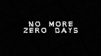 No More Zero Days, typography, dark, black, artist, artwork, digital-art HD wallpaper
