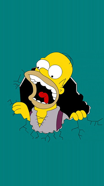 Funny Homer Simpson 6 plus HD phone wallpaper