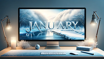 January Winter Bliss, january HD wallpaper