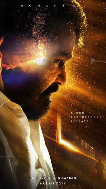 Lucifer, mallu movie, mohanlal HD phone wallpaper