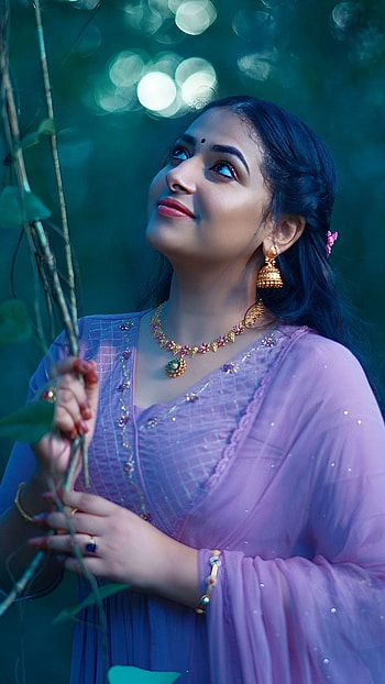 Anusitara, malayalam actress HD phone wallpaper