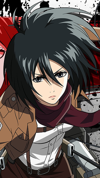 Mikasa Ackerman, Attack on Titan, Anime HD phone wallpaper